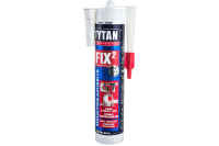 Титан клей монтажный Tytan Professional Fix2 GT, белый, 290 мл / 73891