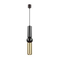 Подвес 4074/5L чёрн/золото GU10 1*5W Sakra
