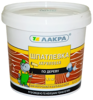 Шп Лакра по дереву Сосна 0,6 кг шпатлевка