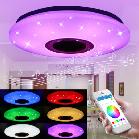 Светильник LD1031-72W LED + пульт + динамик